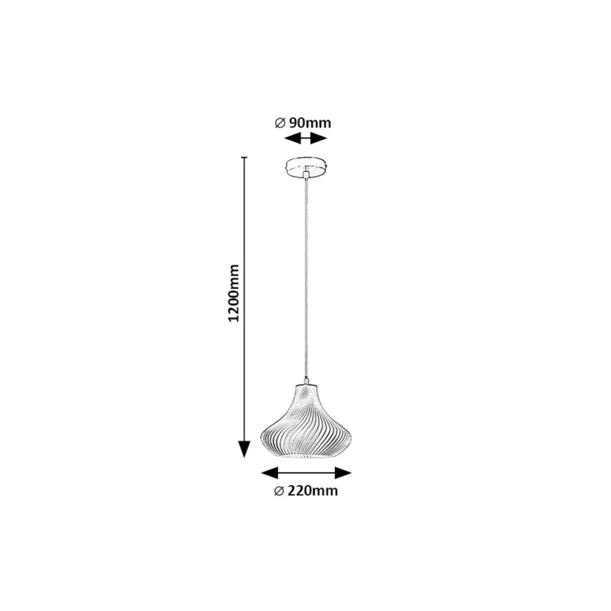 Rabalux - Luster na sajli 1xE14/25W/230V