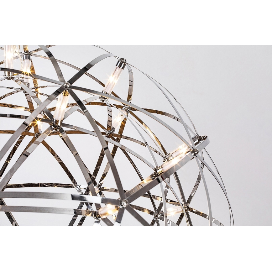 Rabalux - LED Luster na sajli LED/16W/230V 3000K sjajni krom