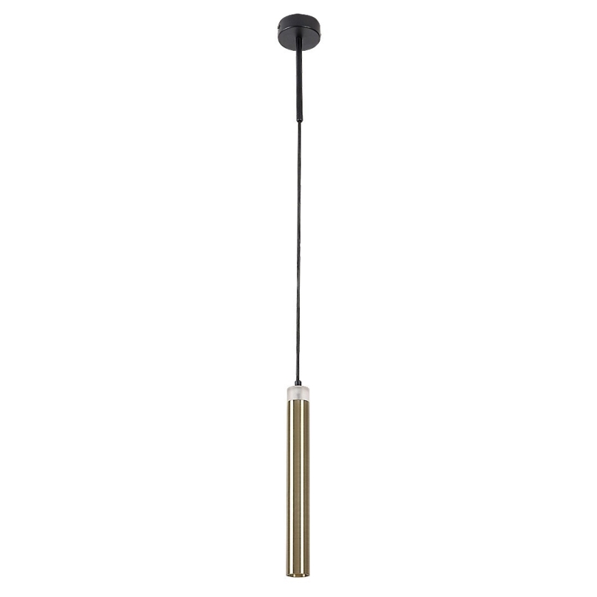 Rabalux - LED Luster na sajli LED/10W/230V 4000K crna/zlatna