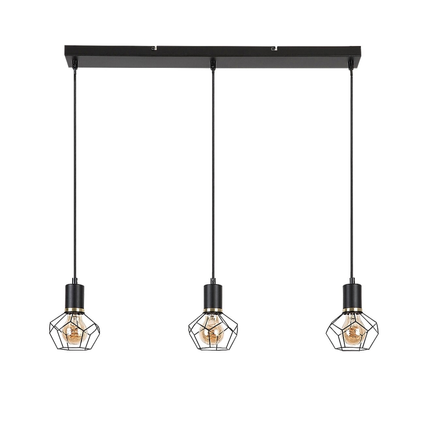 Rabalux - Luster na sajli 3xE27/40W/230V