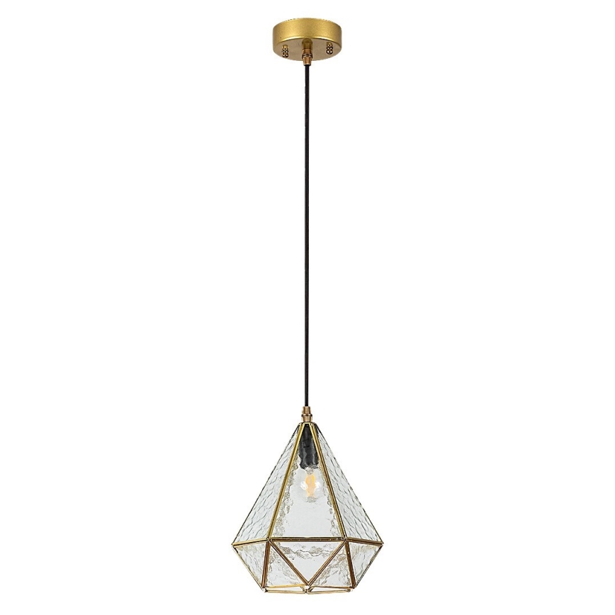 Rabalux - Tiffany vitraj luster na sajli 1xE14/40W/230V zlatna