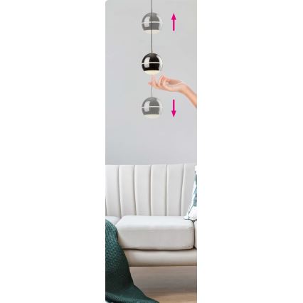 Rabalux - LED Luster na sajli LED/6W/230V 4000K