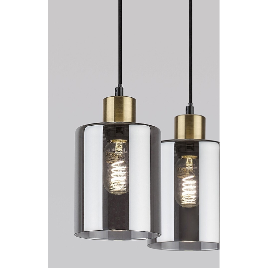Rabalux - Luster na sajli 4xE27/40W/230V