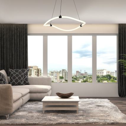 Rabalux - LED Luster na sajli LED/34W/230V 4000K