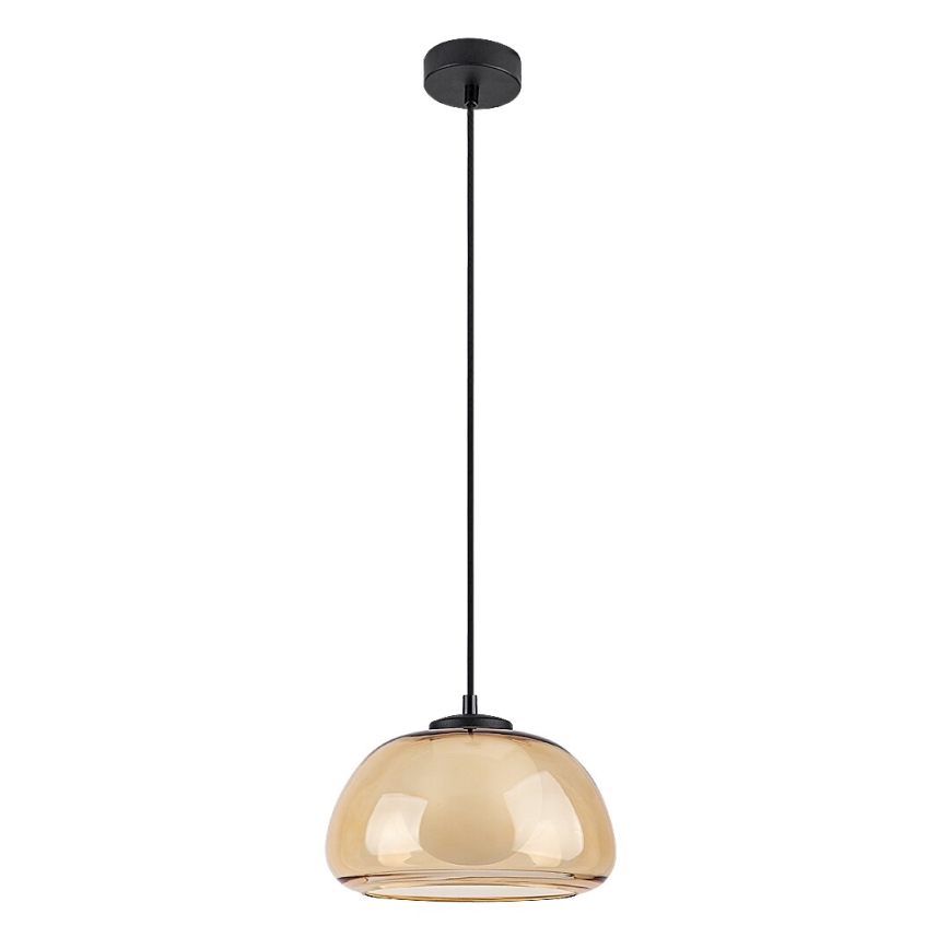 Rabalux - Luster na sajli 1xG9/5W/230V smeđa/dimna