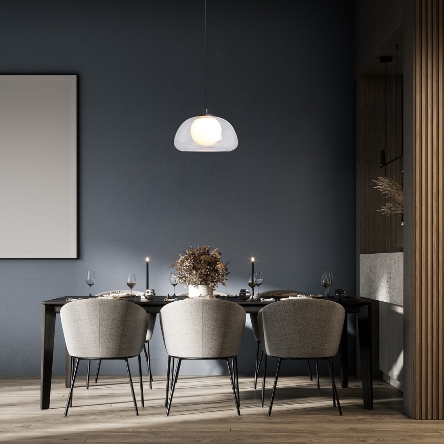 Rabalux - Luster na sajli 1xG9/5W/230V prozirna