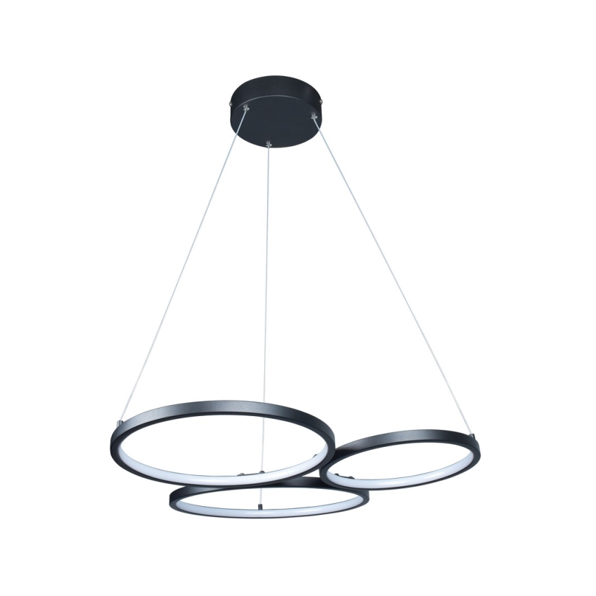 Rabalux - LED Luster na sajli LED/38W/230V crna
