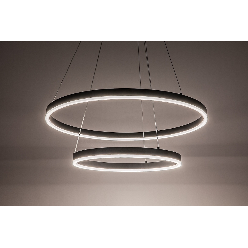 Rabalux - LED luster na sajli s mogućnošću prigušivanja LED/80W/230V 3000-6500K + daljinsko upravljanje