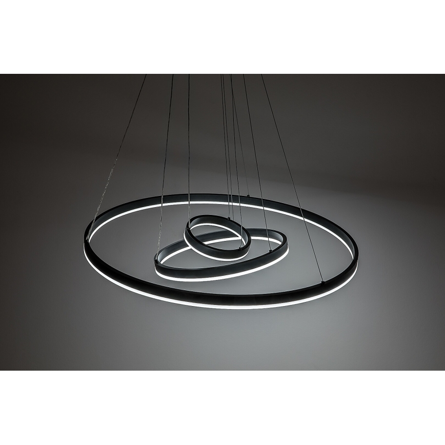 Rabalux - LED luster s prigušivanjem na sajli LED/100W/230V 3000-6500K + daljinsko upravljanje