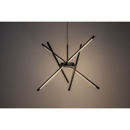 Rabalux - LED Luster na sajli LED/40W/230V 3000K crna