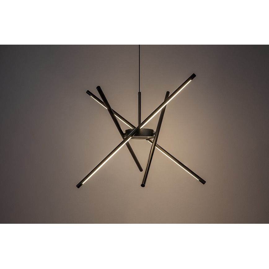 Rabalux - LED Luster na sajli LED/40W/230V 3000K crna