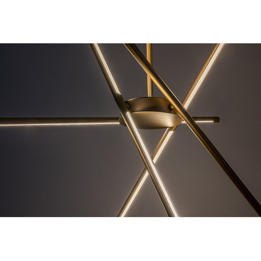 Rabalux - LED Luster na sajli LED/40W/230V 3000K zlatna