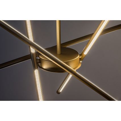Rabalux - LED Luster na sajli LED/40W/230V 3000K zlatna