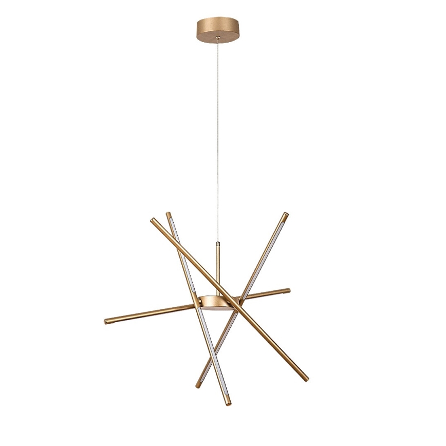 Rabalux - LED Luster na sajli LED/40W/230V 3000K zlatna