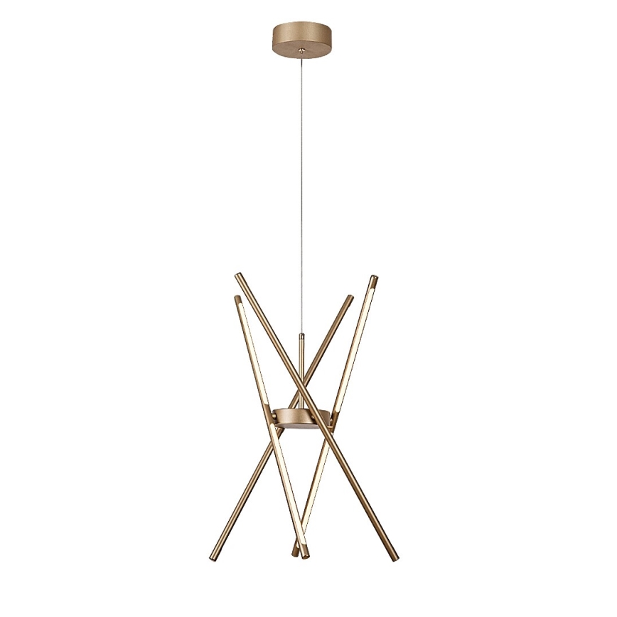 Rabalux - LED Luster na sajli LED/40W/230V 3000K zlatna