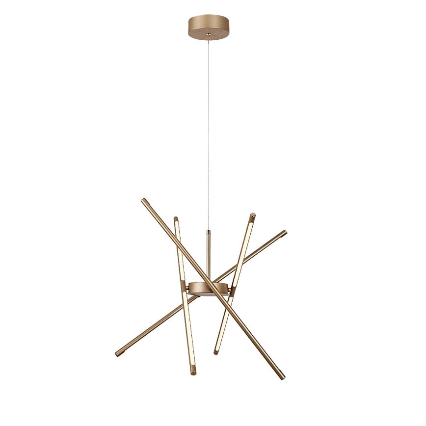 Rabalux - LED Luster na sajli LED/40W/230V 3000K zlatna