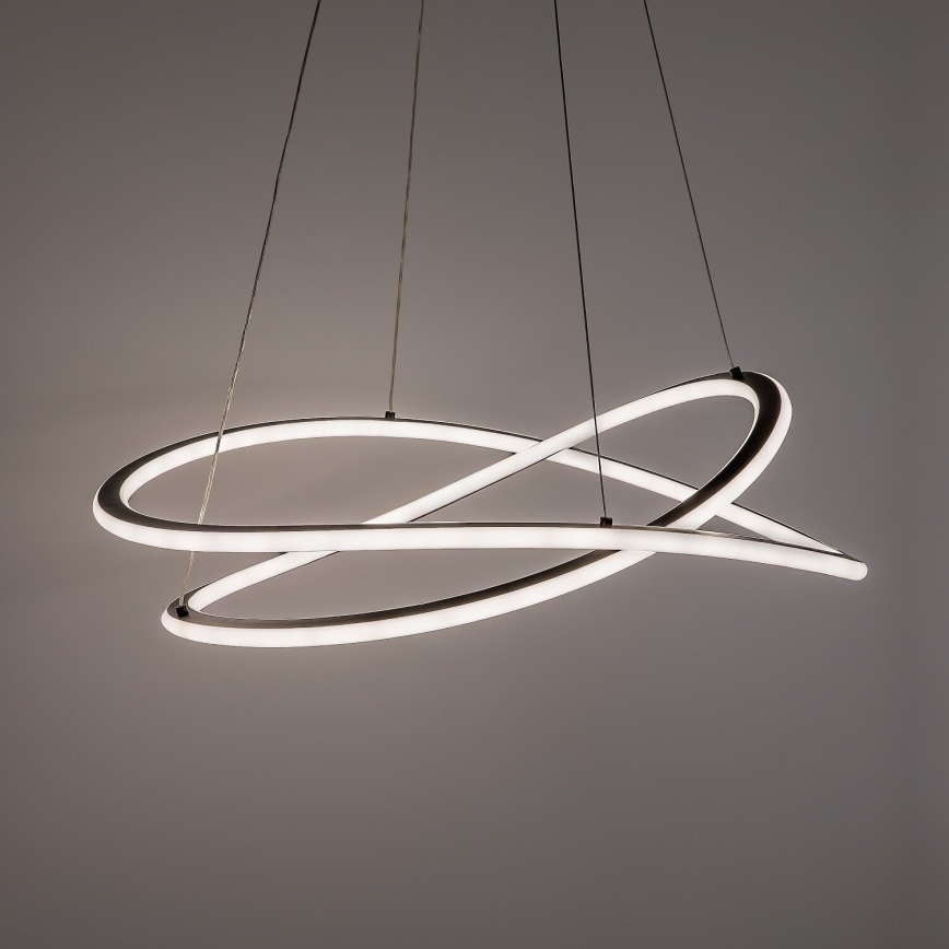 Rabalux - LED luster na sajli s mogućnošću prigušivanja LED/75W/230V 3000-6500K + daljinski upravljač