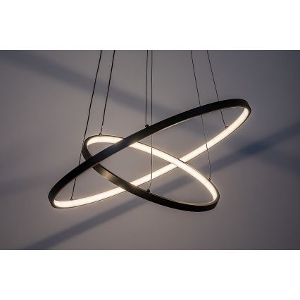 Rabalux - LED luster na sajli s mogućnošću prigušivanja LED/75W/230V 3000-6500K + daljinsko upravljanje