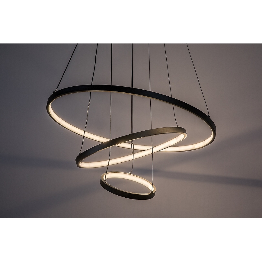 Rabalux - LED prigušivi luster na sajli LED/90W/230V 3000-6500K + daljinski upravljač