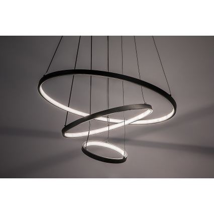 Rabalux - LED prigušivi luster na sajli LED/90W/230V 3000-6500K + daljinski upravljač