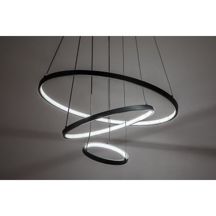 Rabalux - LED prigušivi luster na sajli LED/90W/230V 3000-6500K + daljinski upravljač
