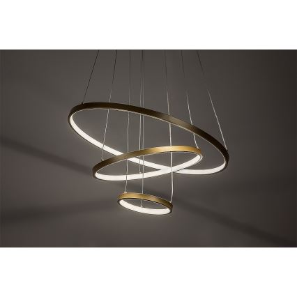 Rabalux - LED prigušivi viseći luster na sajli LED/90W/230V 3000-6500K + daljinski upravljač