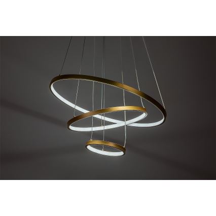 Rabalux - LED prigušivi viseći luster na sajli LED/90W/230V 3000-6500K + daljinski upravljač