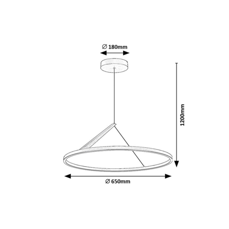Rabalux - LED luster na sajli LED/40W/230V 3000K