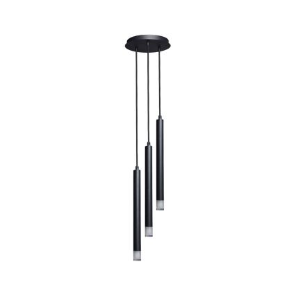 Rabalux - Luster na sajli 3xG9/5W/230V crna
