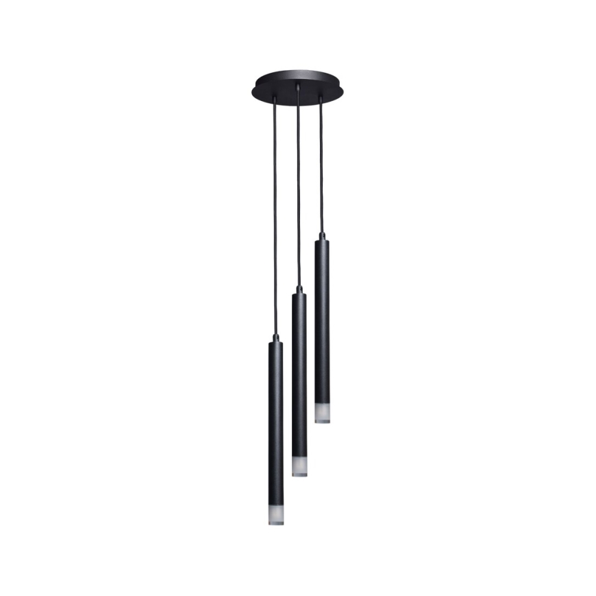 Rabalux - Luster na sajli 3xG9/5W/230V crna