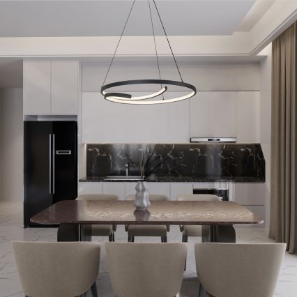 Rabalux - LED Luster na sajli LED/40W/230V 4000K