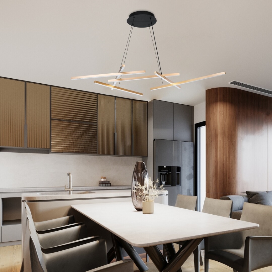 Rabalux - LED Prigušivi luster na sajli LED/40W/230V 3000-6500K + daljinski upravljač