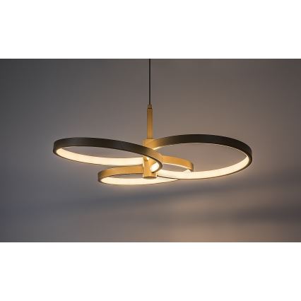 Rabalux - LED luster na sajli s mogućnošću prigušivanja LED/50W/230V 3000-6500K + daljinsko upravljanje