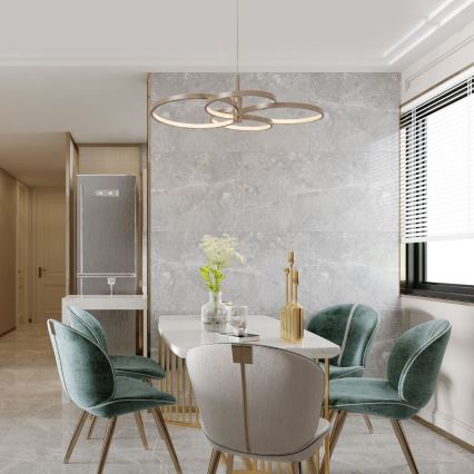 Rabalux - LED luster na sajli s mogućnošću prigušivanja LED/70W/230V 3000-6500K + daljinski upravljač