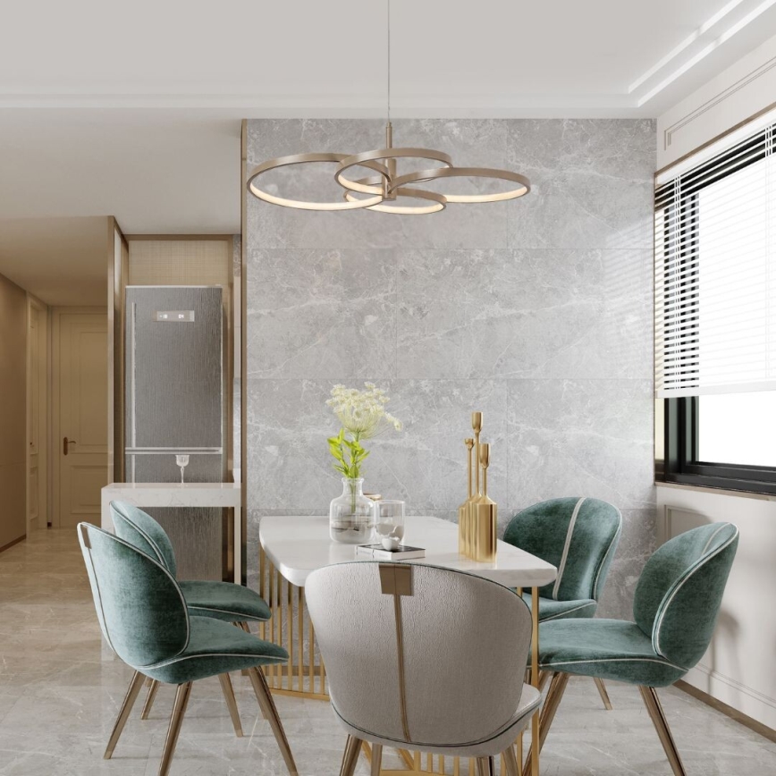 Rabalux - LED luster na sajli s mogućnošću prigušivanja LED/70W/230V 3000-6500K + daljinski upravljač
