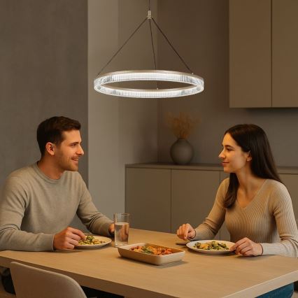 Rabalux - LED prigušivi luster na sajli LED/24W/230V 3000-6500K + daljinski upravljač