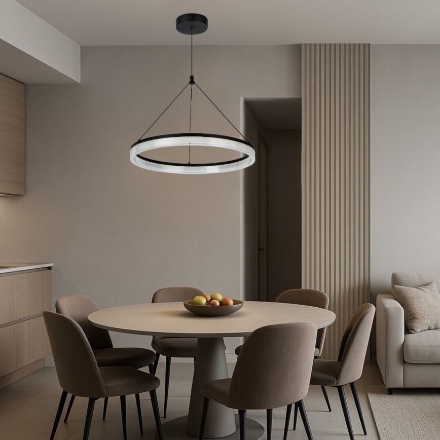 Rabalux - LED viseći luster s prigušivanjem na sajli LED/24W/230V 3000-6500K + daljinski upravljač