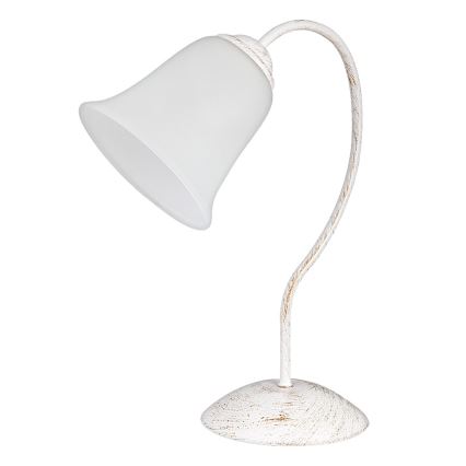 Rabalux - Stolna lampa 1xE27/40W/230V bijela