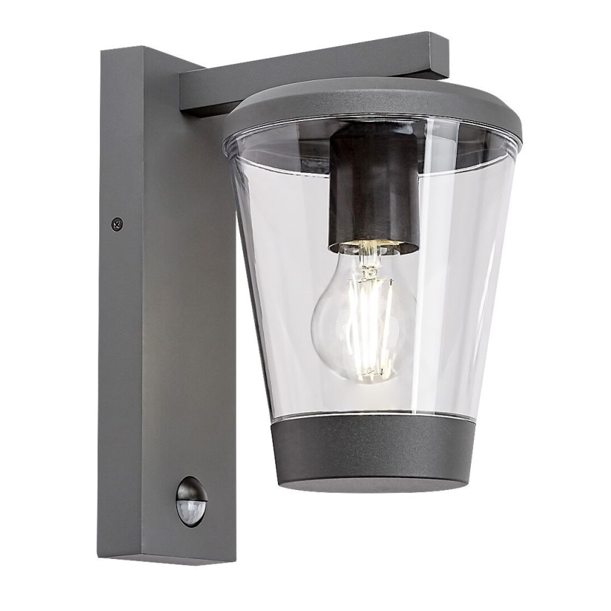Rabalux - Vanjska zidna lampa sa senzorom pokreta 1xE27/40W/230V IP44