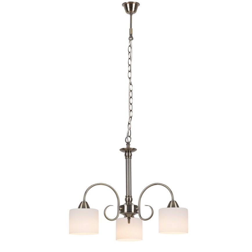 Rabalux - Luster 3xE27/60W/230V bronza
