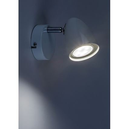Rabalux - Zidna reflektorska svjetiljka 1xGU10/5W/230V bijela