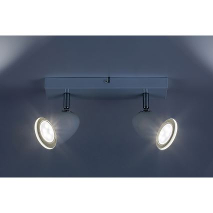 Rabalux - Reflektorska svjetiljka 2xGU10/5W/230V bijela