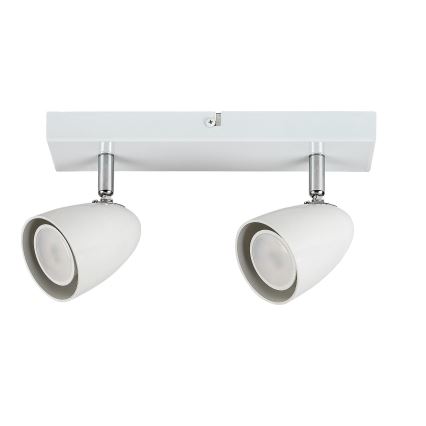 Rabalux - Reflektorska svjetiljka 2xGU10/5W/230V bijela