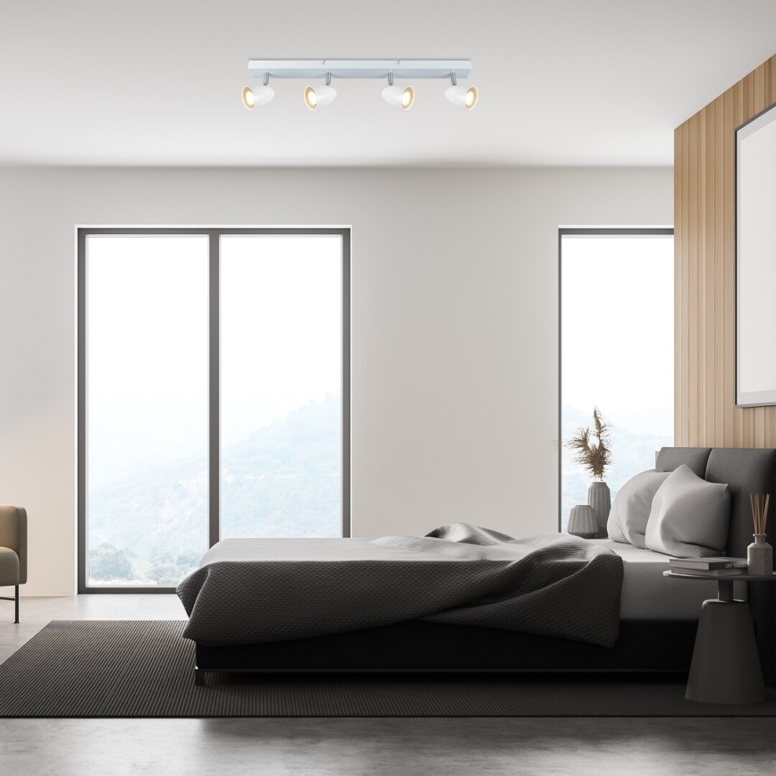 Rabalux - Reflektorska svjetiljka 4xGU10/5W/230V bijela