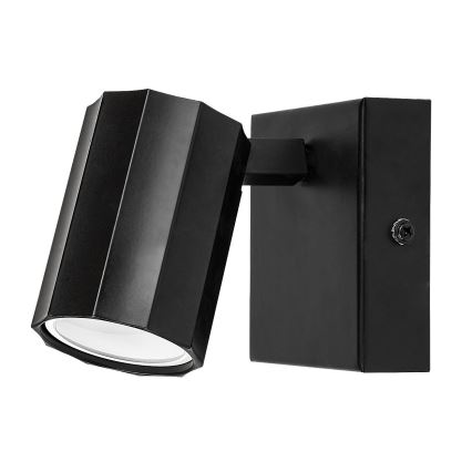 Rabalux - Zidna reflektorska svjetiljka 1xGU10/5W/230V crna