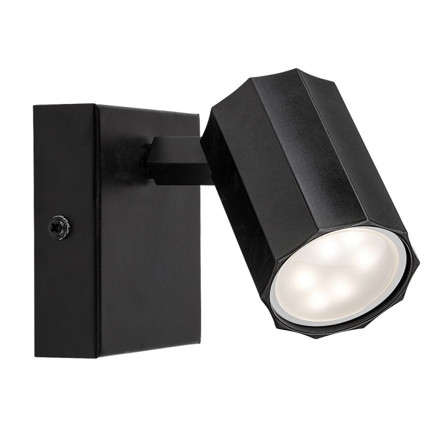 Rabalux - Zidna reflektorska svjetiljka 1xGU10/5W/230V crna