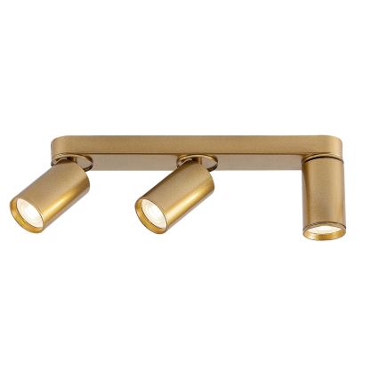 Rabalux - Reflektorska svjetiljka 3xGU10/5W/230V zlatna