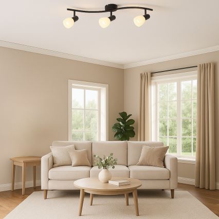 Rabalux - Stropna svjetiljka sa 3 reflektora 3xE14/40W/230V