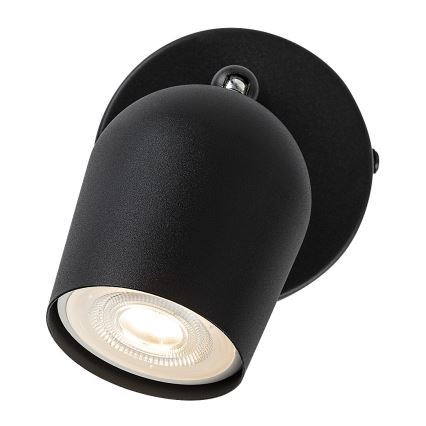Rabalux - Zidna reflektorska svjetiljka 1xGU10/15W/230V crna