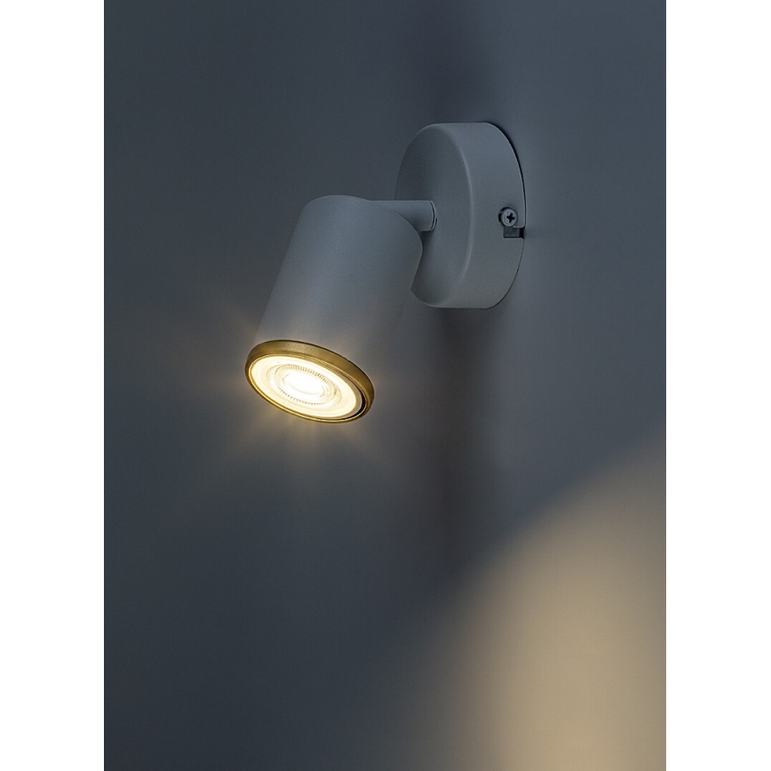 Rabalux - Zidna reflektorska svjetiljka 1xGU10/15W/230V bijela